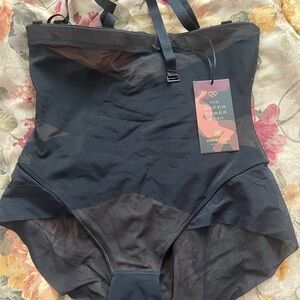 Honeylove Black High-Waist Shapewear Brief